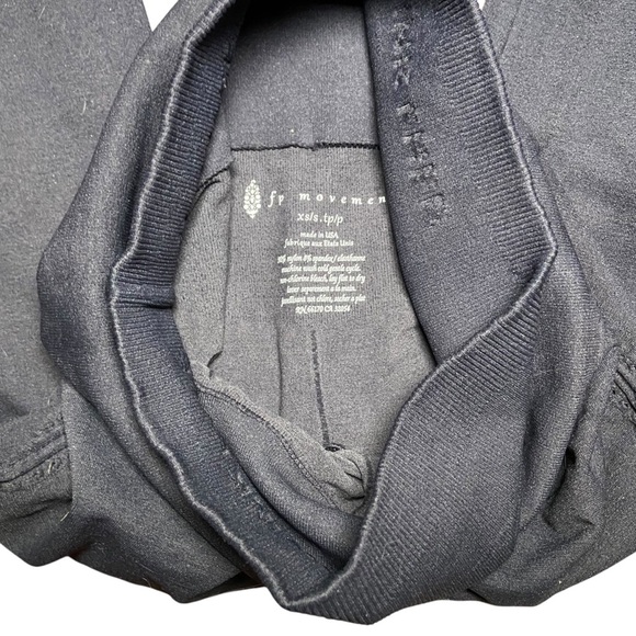 Free People FP Movement Barely There Yoga Leggings Black XSmall Full Length - Picture 7 of 7